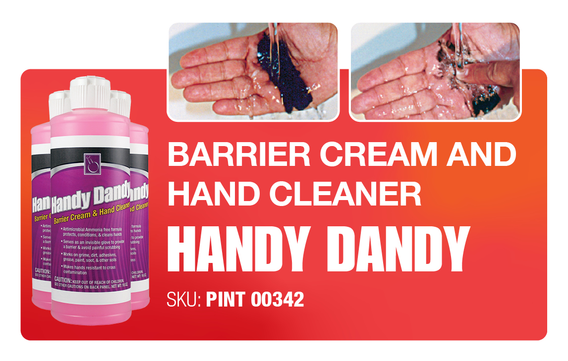 Handy Dandy - Barrier Cream and Hand Cleaner - Weed Killers & Personal Protection - Wastewater Treatment